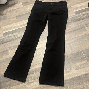 American Eagle Black Stretch Trousers Bootcut X-Long